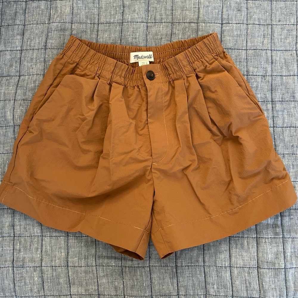 Madewell Ripstop Track shorts